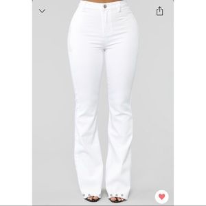 FashionNova High Rise Flare Jeans